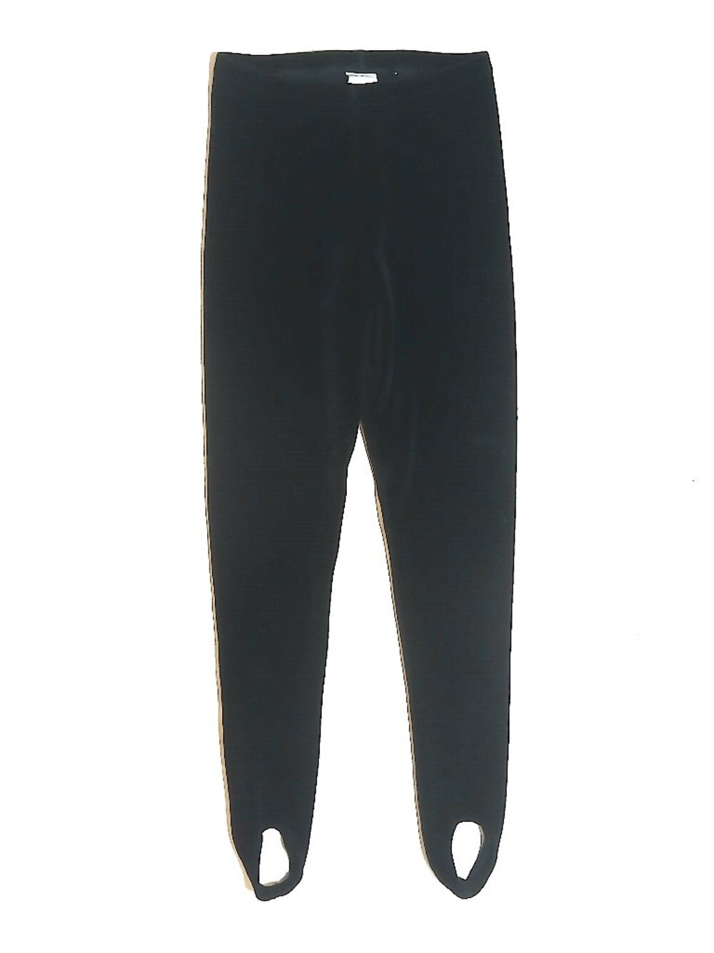 Vintage The Limited Black Stirrup Pants Size L Plush Brushed Stretch Leggings